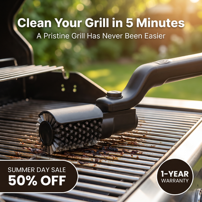 Electric BBQ Grill Brush Cleaner