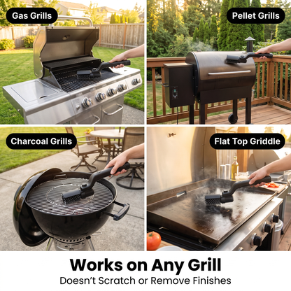 Electric BBQ Grill Brush Cleaner